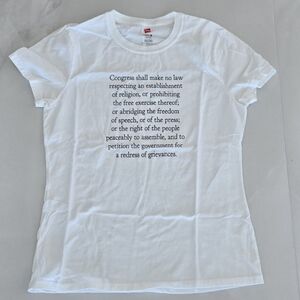 First Amendment T-Shirt - The Anniston Star - Facts. Words. Integrity. - Small